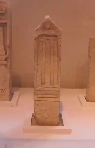 Crescent on top of circle inside a triangle